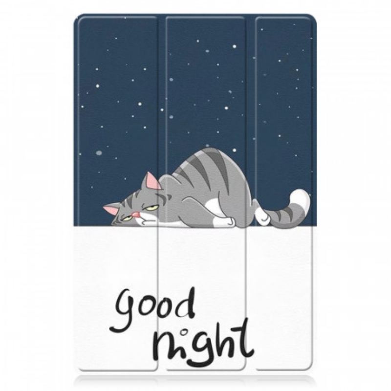 Capa De Celular Para Samsung Galaxy Tab A8 (2021) Gato Adormecido Aprimorado