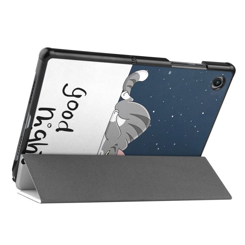 Capa De Celular Para Samsung Galaxy Tab A8 (2021) Gato Adormecido Aprimorado