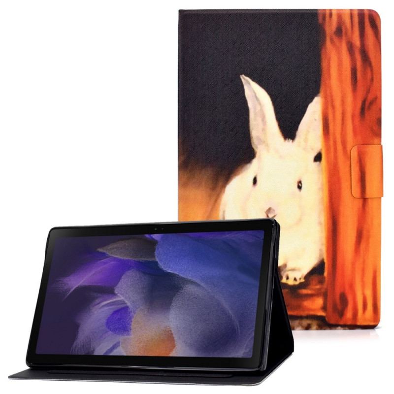 Capa Flip Para Samsung Galaxy Tab A8 (2021) Coelho