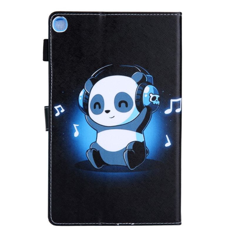 Capa Flip Para Samsung Galaxy Tab A8 (2021) Funky Panda