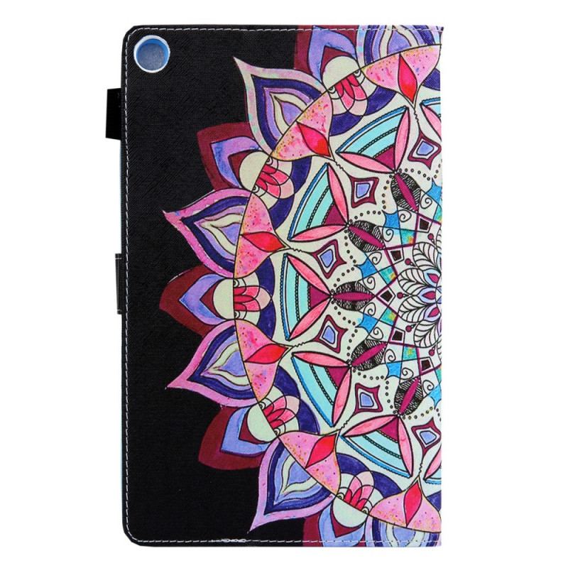Capa Flip Para Samsung Galaxy Tab A8 (2021) Mandala Gráfica