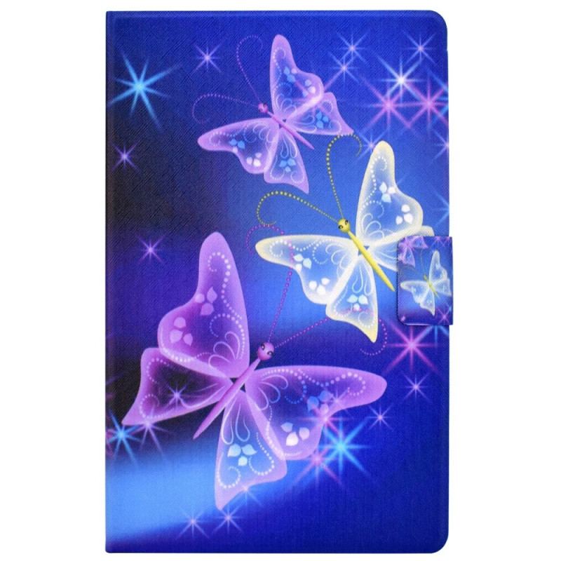 Capa Folio Para Samsung Galaxy Tab A8 (2021) Fada Borboleta