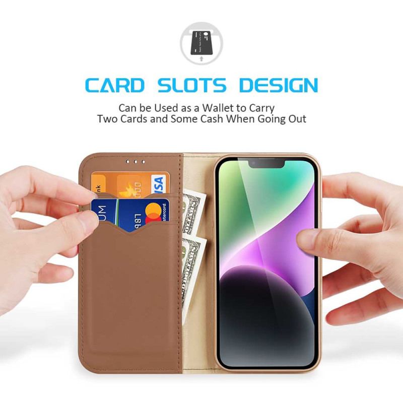 Capa De Celular Para iPhone 15 Plus Flip Série Hivo Dux Ducis