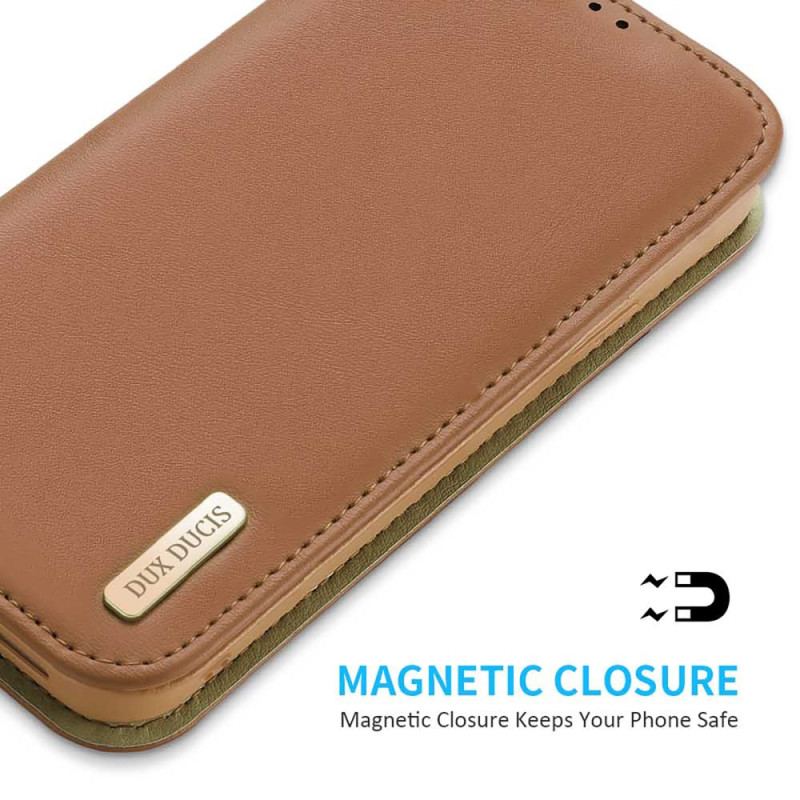 Capa De Celular Para iPhone 15 Plus Flip Série Hivo Dux Ducis