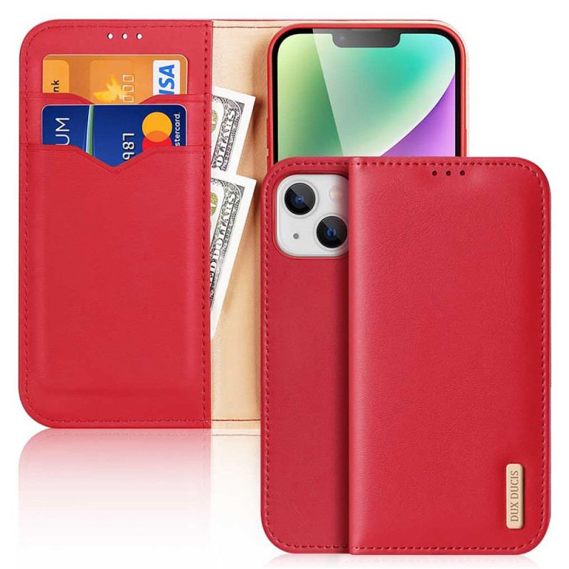 Capa De Celular Para iPhone 15 Plus Flip Série Hivo Dux Ducis