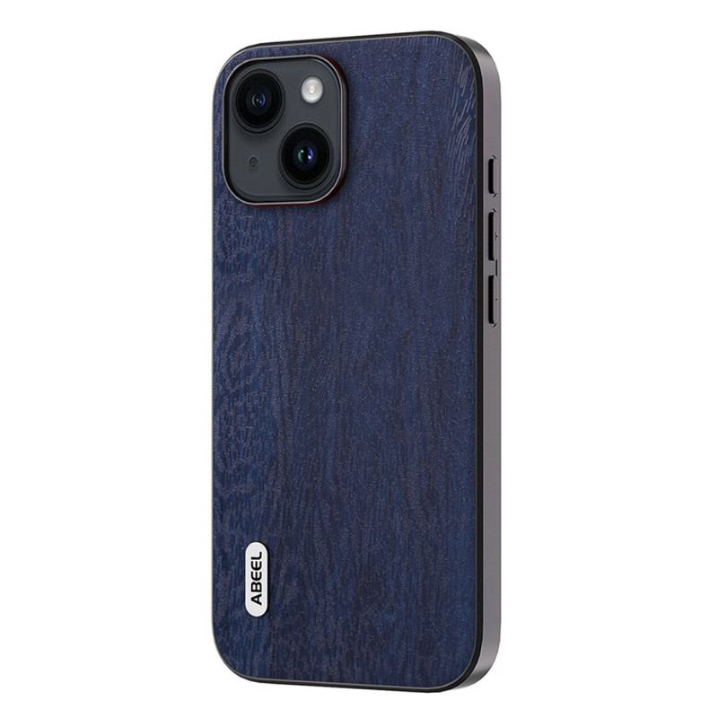 Capa Para iPhone 15 Plus Madeira Abeel Elegante