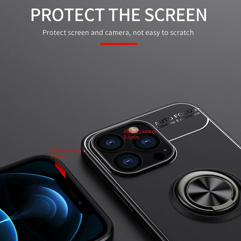Capa De Celular Para iPhone 13 Pro Max Anel Giratório