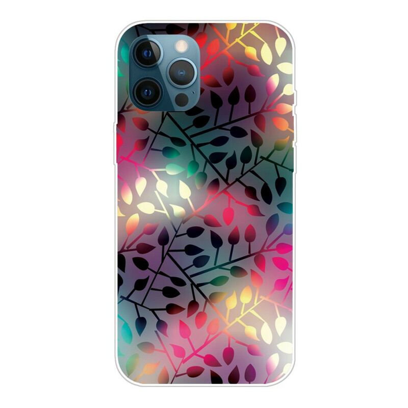 Capa De Celular Para iPhone 13 Pro Max Folhas