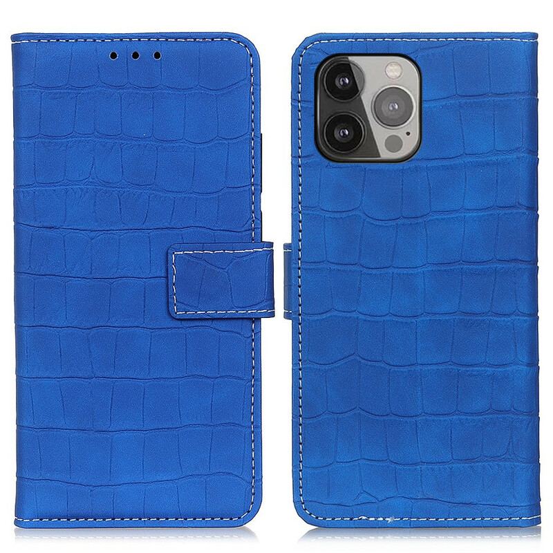 Capa Flip Para iPhone 13 Pro Max Poder Do Crocodilo
