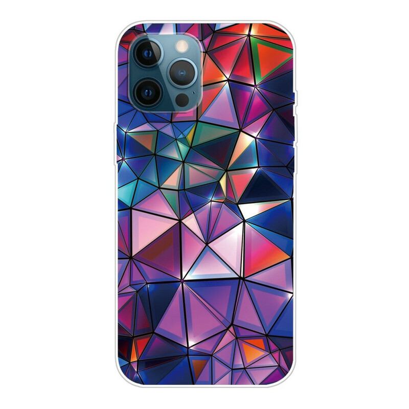 Capa Para iPhone 13 Pro Max Geometria Flexível