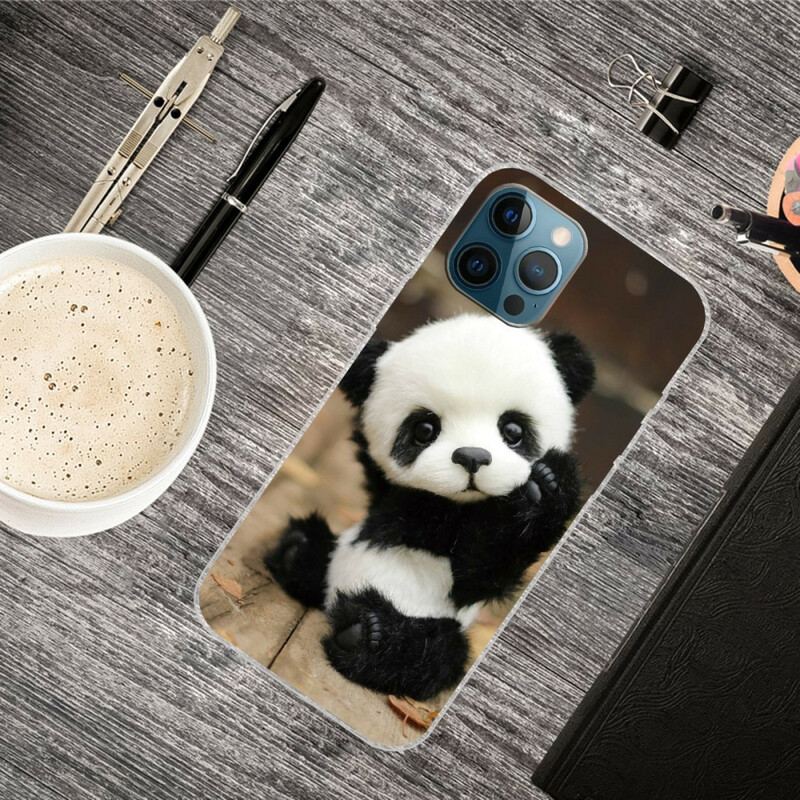 Capa Para iPhone 13 Pro Max Panda Flexível