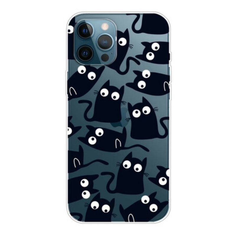 Capa Para iPhone 13 Pro Max Ratos Pretos