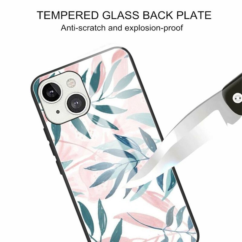 Capa Para iPhone 13 Pro Max Vidro Temperado Vegetal