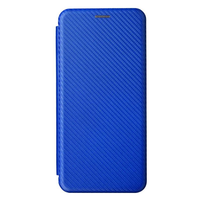 Capa De Celular Para Oppo Find X5 Lite Flip Textura De Fibra De Carbono