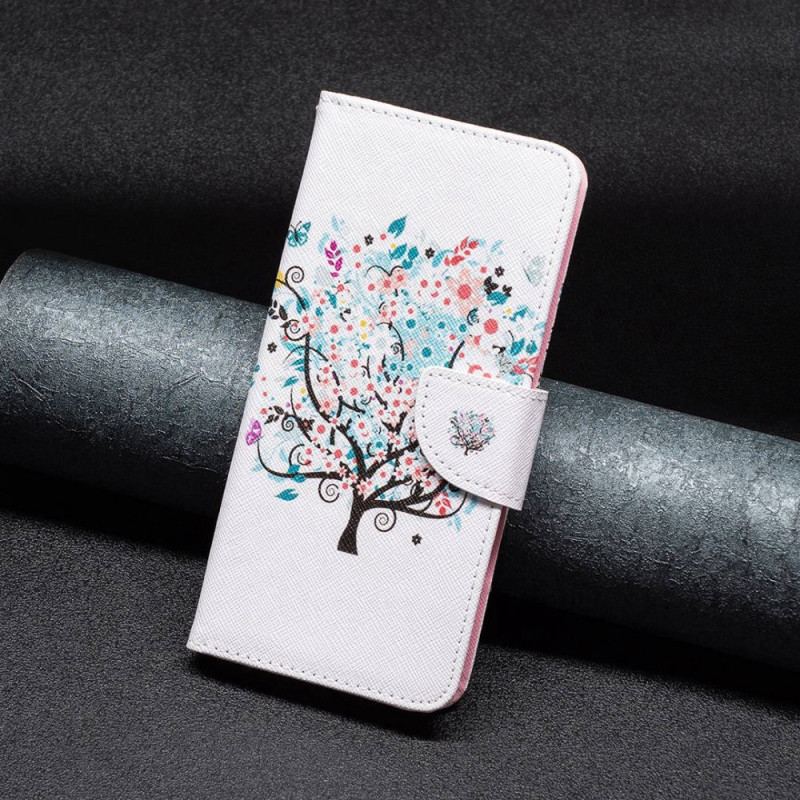 Capa Flip Para Oppo Find X5 Lite Árvore Florida