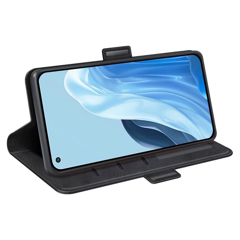 Capa Flip Para Oppo Find X5 Lite Fecho Duplo
