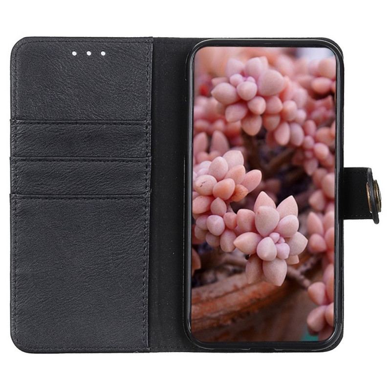 Capa Flip Para Oppo Find X5 Lite Imitação De Couro Khazneh