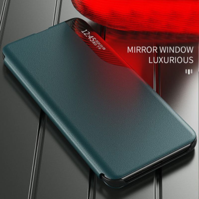 Capa De Celular Para Xiaomi Redmi Note 10 / 10S Efeito Couro