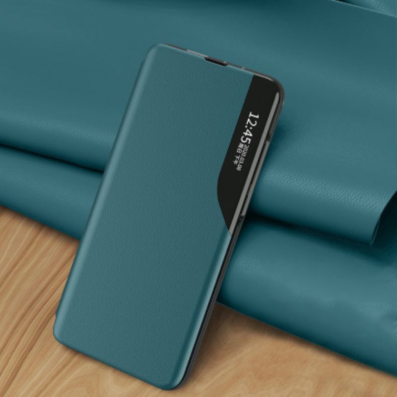 Capa De Celular Para Xiaomi Redmi Note 10 / 10S Efeito Couro