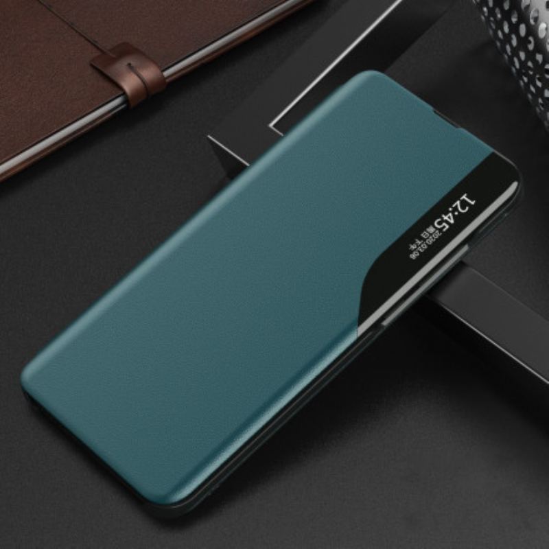 Capa De Celular Para Xiaomi Redmi Note 10 / 10S Efeito Couro