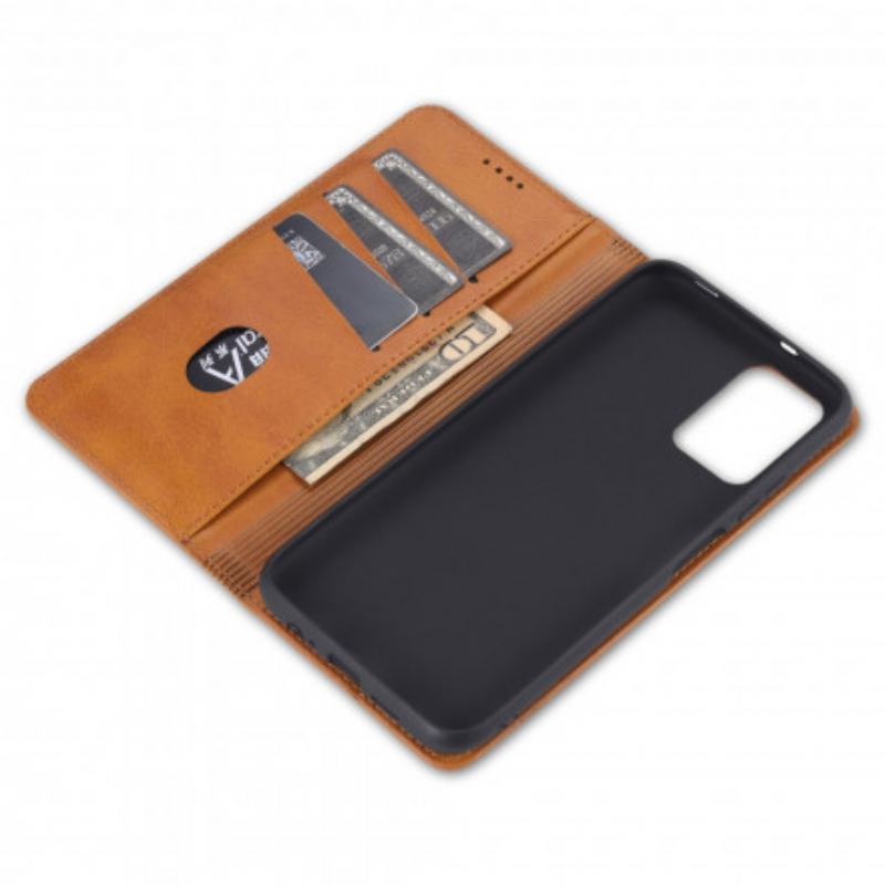Capa De Celular Para Xiaomi Redmi Note 10 / 10S Flip Estilo De Couro Azns