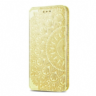 Capa De Celular Para Xiaomi Redmi Note 10 / 10S Flip Mandala Intensa