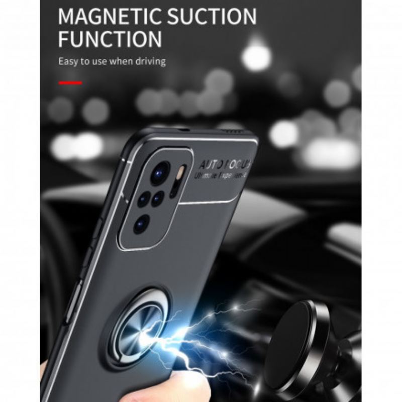 Capa De Celular Para Xiaomi Redmi Note 10 / 10S Flip Versão Couro Rachado Lichia