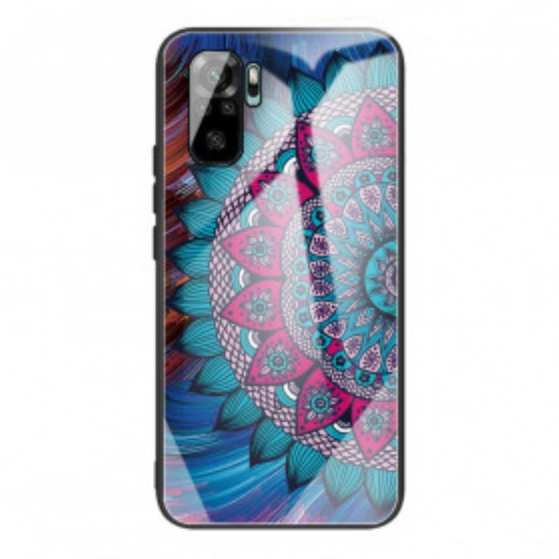 Capa De Celular Para Xiaomi Redmi Note 10 / 10S Mandala Vidro Temperado
