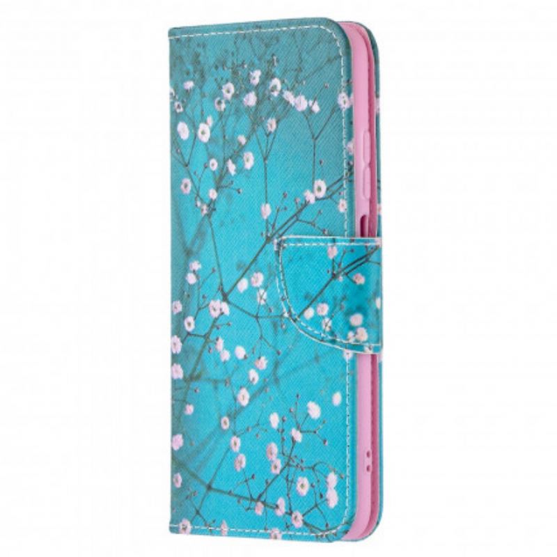 Capa Flip Para Xiaomi Redmi Note 10 / 10S Árvore Florida
