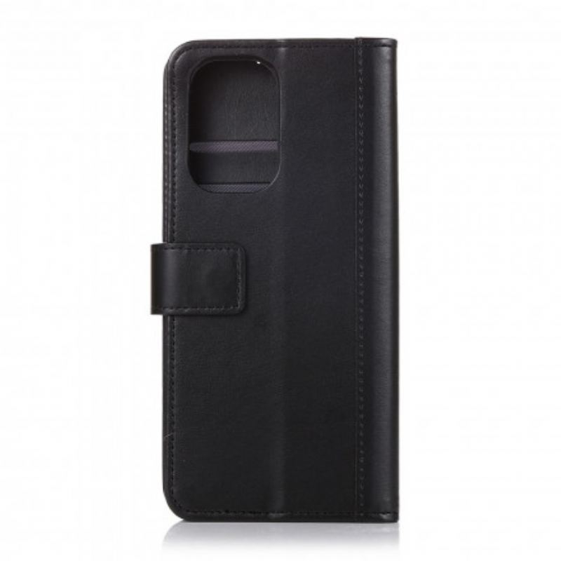 Capa Flip Para Xiaomi Redmi Note 10 / 10S Estilo Couro Dividido