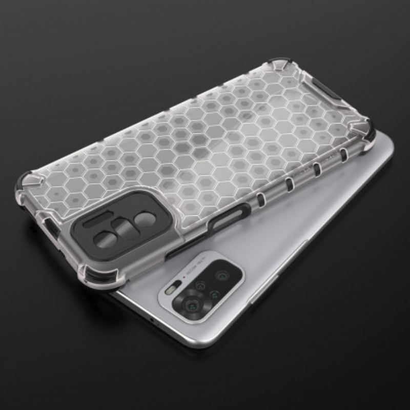 Capa Para Xiaomi Redmi Note 10 / 10S Estilo Favo De Mel