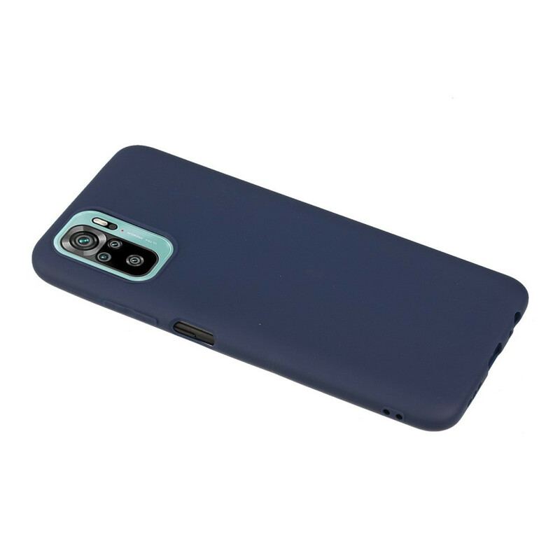 Capa Para Xiaomi Redmi Note 10 / 10S Fosco De Silicone Flexível