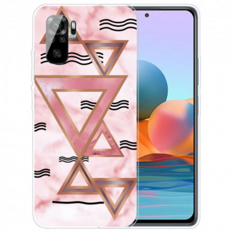 Capa Para Xiaomi Redmi Note 10 / 10S Mármore Fantasia