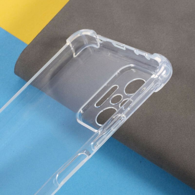 Capa Para Xiaomi Redmi Note 10 / 10S Transparente Com Cordão