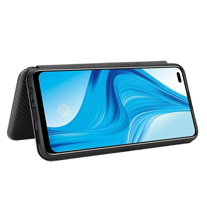Capa De Celular Para Realme 7 Pro Flip Silicone De Carbono Colorido