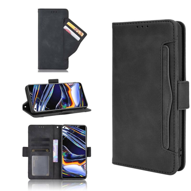 Capa Flip Para Realme 7 Pro Multi-card Premier Class