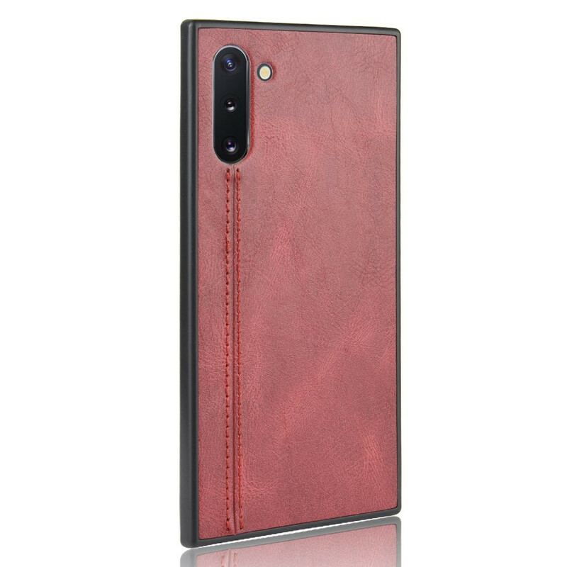 Capa De Celular Para Samsung Galaxy Note 10 Efeito Couro Couture