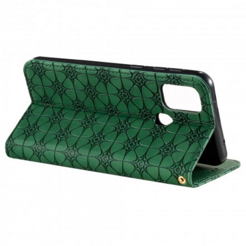 Capa De Celular Para Samsung Galaxy M31 Flip Flores Barrocas