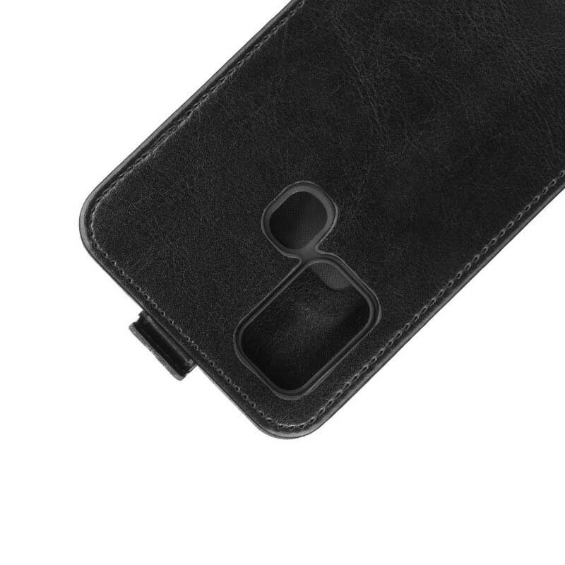 Capa Flip Para Samsung Galaxy M31 De Couro Efeito Couro Dobrável
