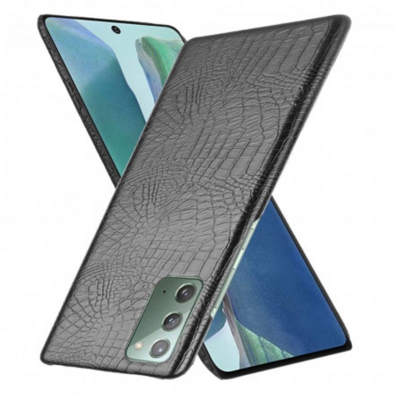 Capa Para Samsung Galaxy M31 Efeito Pele De Crocodilo