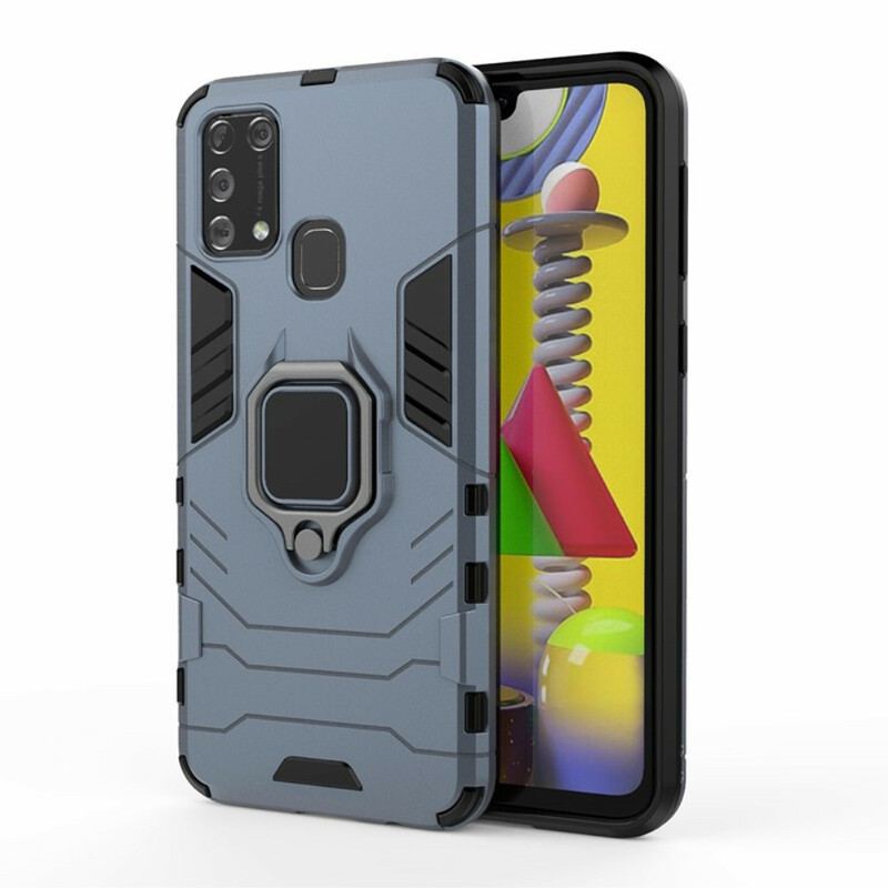 Capa Para Samsung Galaxy M31 Resistente A Anel