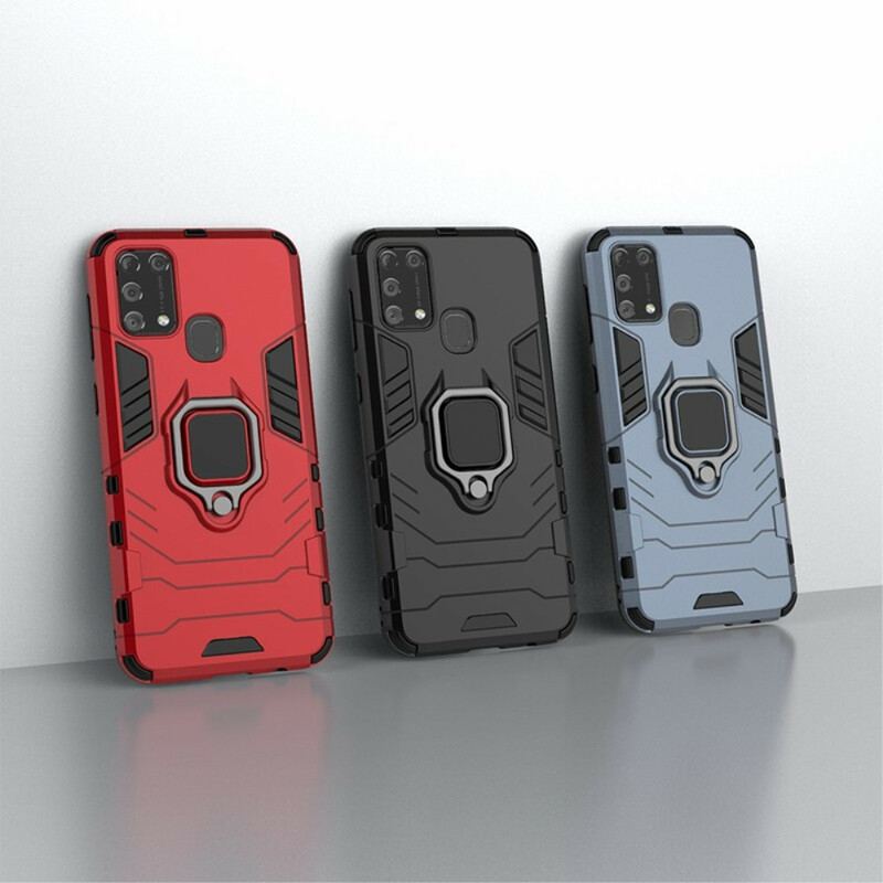 Capa Para Samsung Galaxy M31 Resistente A Anel