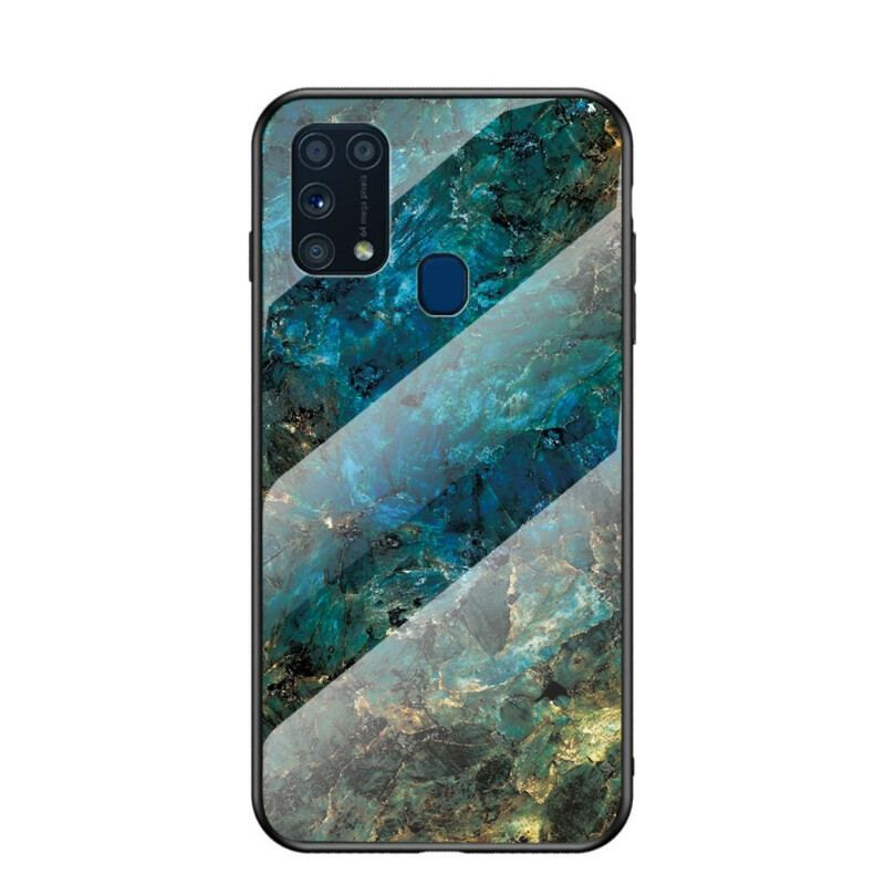 Capa Para Samsung Galaxy M31 Vidro Temperado De Cor Premium
