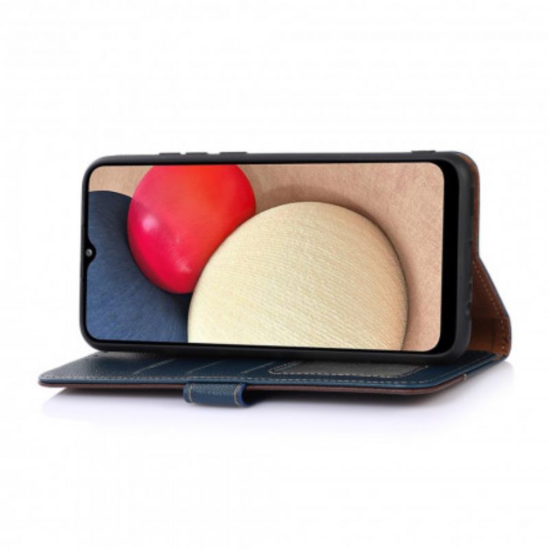 Capa Flip Para Motorola Edge 20 Estilo Lichia Rfid Khazneh