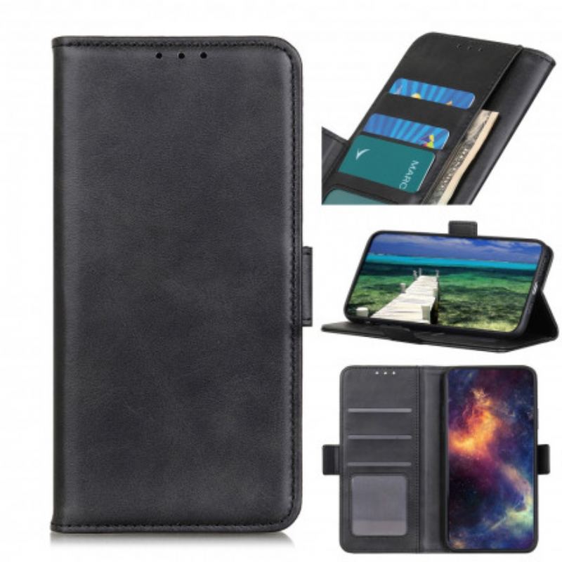 Capa Folio Para Motorola Edge 20 Fecho Duplo