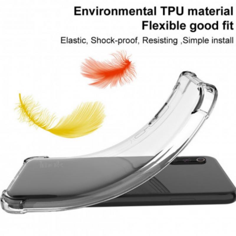 Capa Para Motorola Edge 20 Transparente Com Filme De Tela Imak