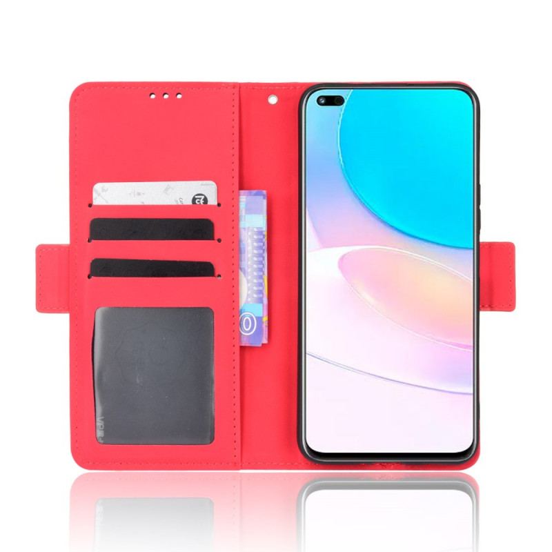 Capa De Couro Para Huawei Nova 8i Multi-card Premier Class