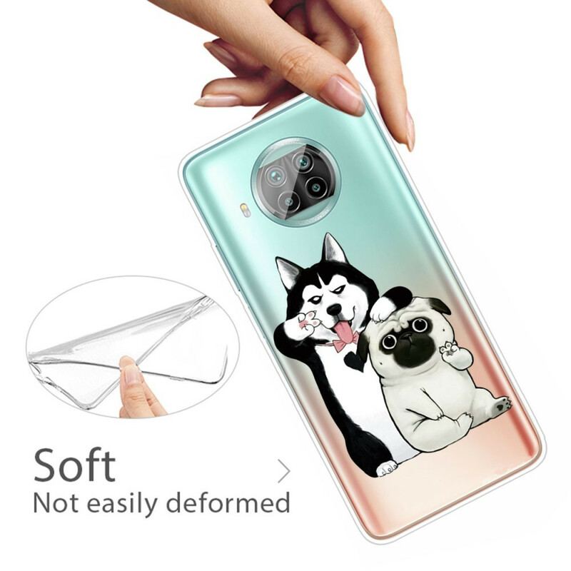 Capa De Celular Para Xiaomi Redmi Note 9 Pro 5G Cachorros Engraçados