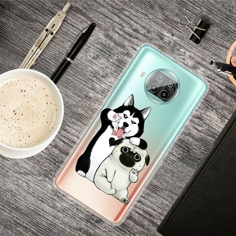 Capa De Celular Para Xiaomi Redmi Note 9 Pro 5G Cachorros Engraçados