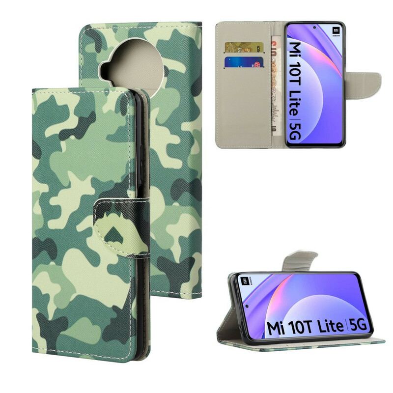 Capa Flip Para Xiaomi Redmi Note 9 Pro 5G Camuflar